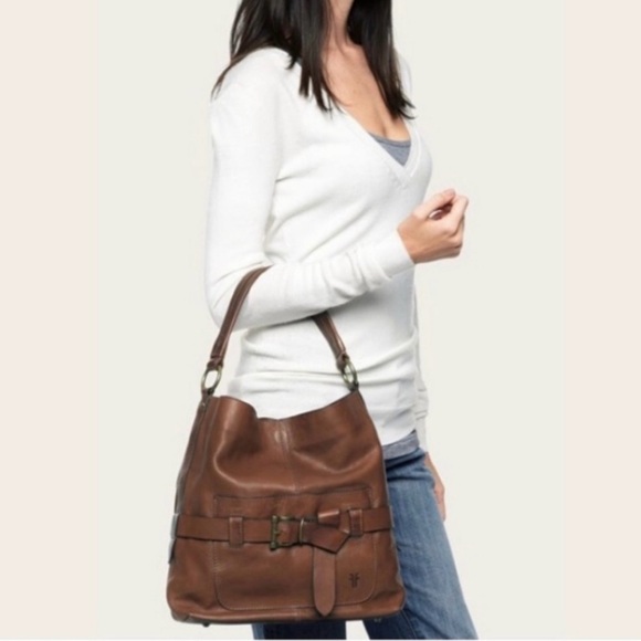 Frye Kayla Hobo Leather Bag - Picture 2 of 14